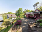Sommer am See! Neubau nach §34 möglich! Traumblick mit Skandinavien Feeling im kleinen Ferienhaus! - Terrasse