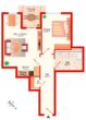 Wohlfühlwohnen im Robert-Koch-Park – moderne 2-Zimmer-Wohnung mit Terrasse ! - Grundriss