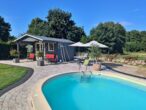Rückzugsort Dargow am Schaalsee - fernab des Trubels! Komfort, Stil und modernste Technik vereint! - Pool mit Gartenhaus